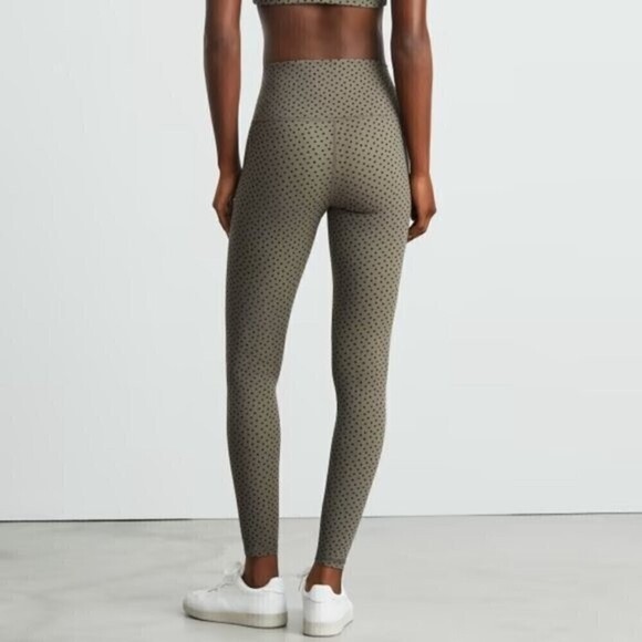 Everlane Perform Leggings High Rise Lightweight Ankle Polka Dot Size S NWT - Picture 3 of 8